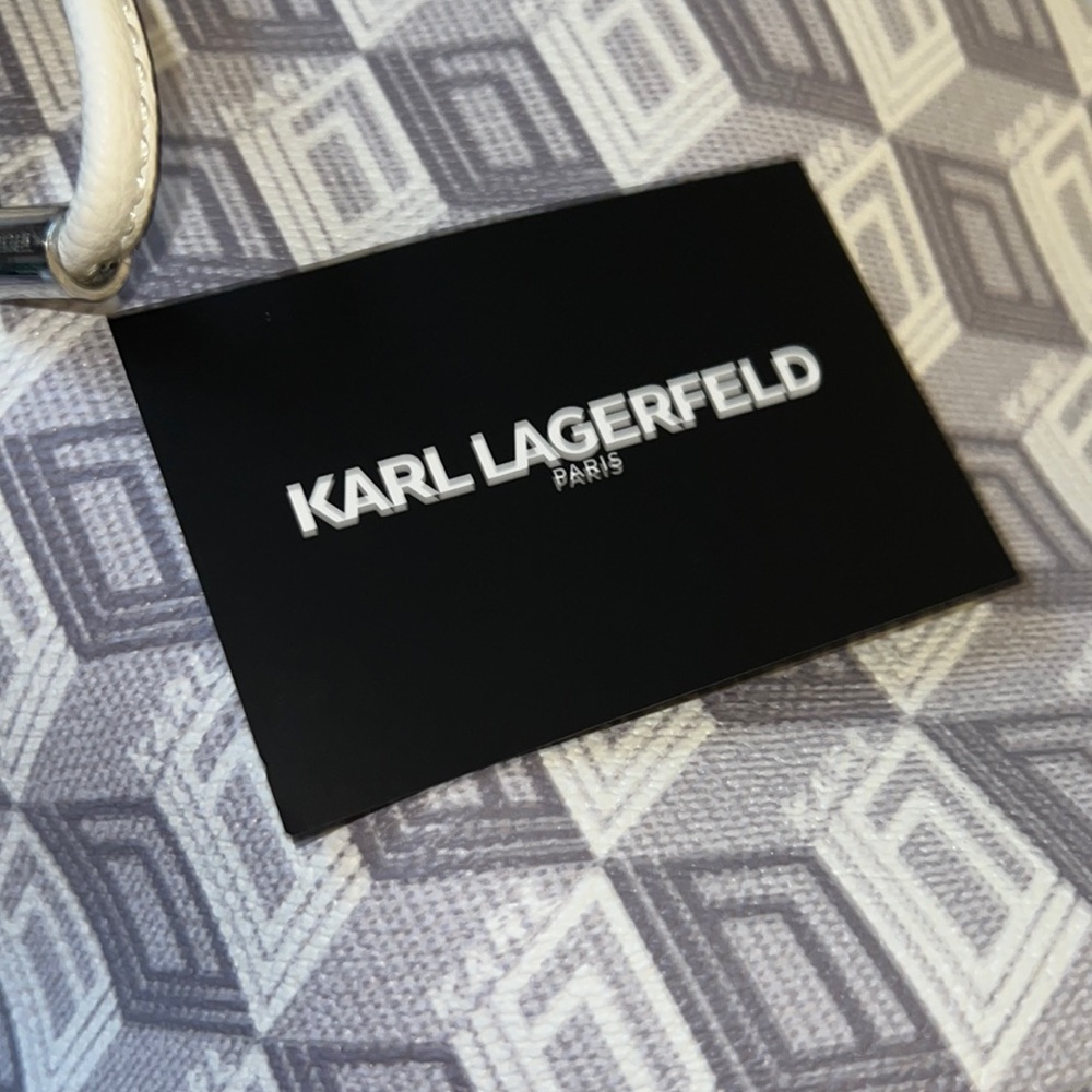 Karl Lagerfeld Paris Adelle Crossbody Bucket Bag - Picture 2 of 6
